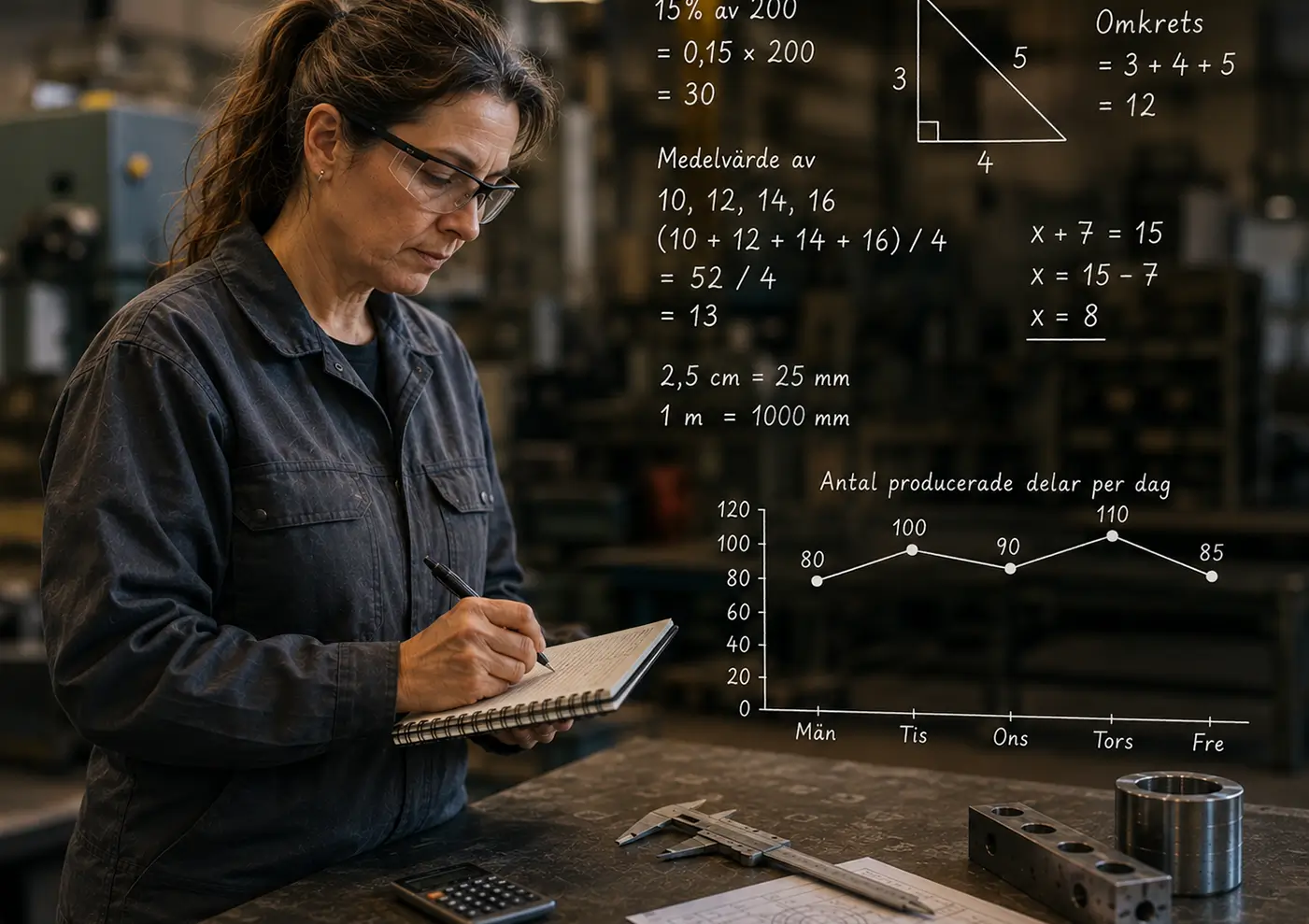 Industriteknik BAS 2025 - Modul 5 - Matematik