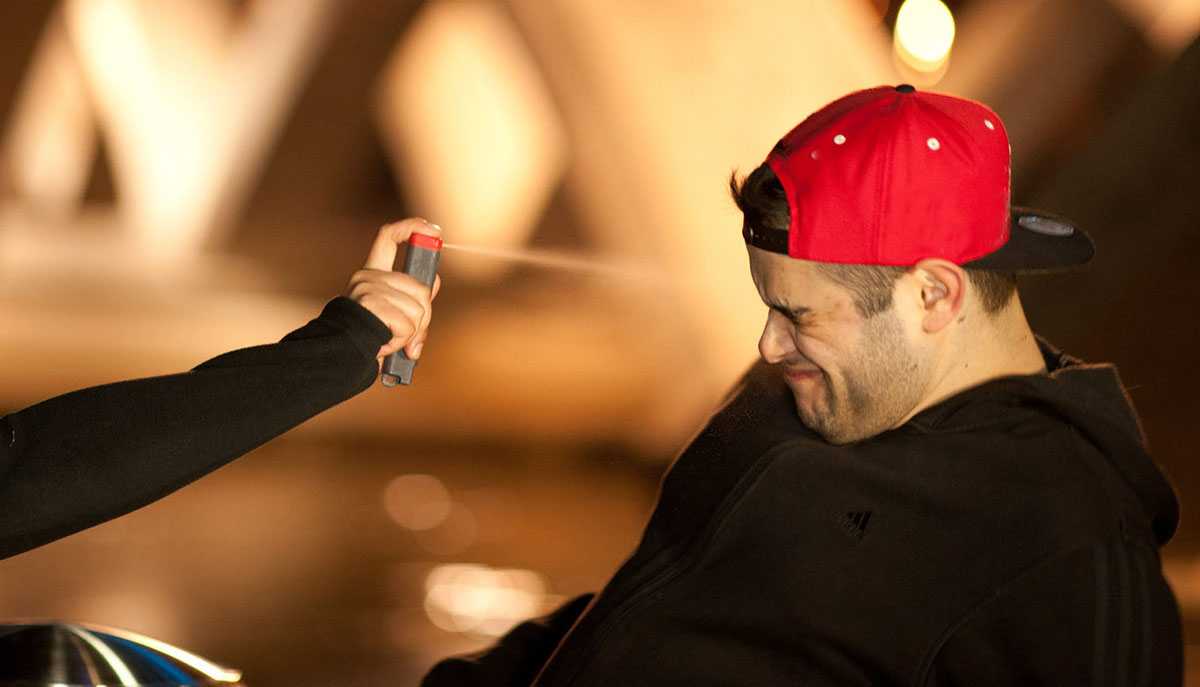 Utbildning för användande av pepparspray (OC-spray)